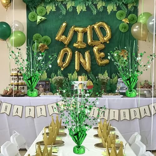 6 Pack Metallic Foil Spray Centerpiece Star Table Decoration Burst Table Centerpieces for Birthday Wedding Anniversary Gra...