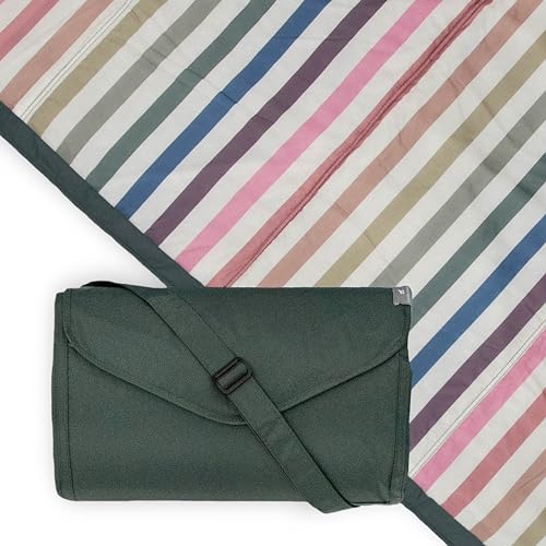 Little Unicorn 5'x7' Outdoor Family Picnic & Beach Blanket | Durable & Water-Resistant Fabric | Compact Fold & Easily Wipe...
