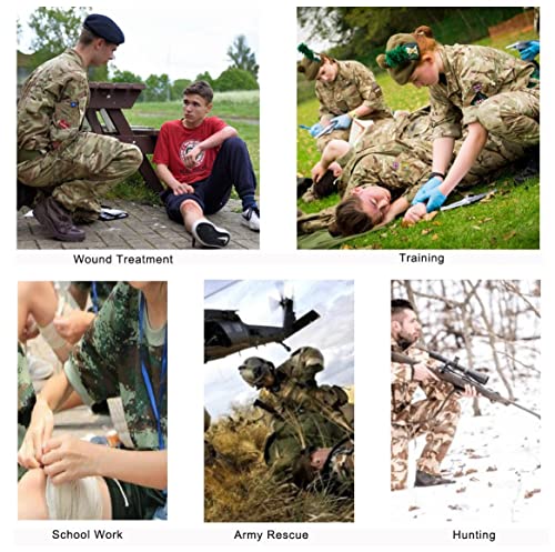 Galaxy 251 Pcs First Aid Kits for Survival Emergency Trauma Military Tactical Medical Hunting Camping Hiking Fishing IFAK ...