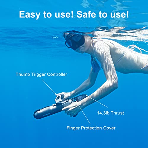 Subnado Underwater Scooter 2 Packs + Premium Accessories Pack with Leg mounting kit, Paddle Board Bracket and Cylinder Bra...