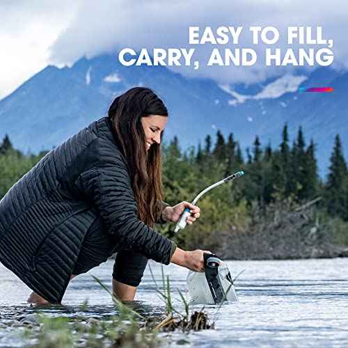HydraPak Seeker+ - Collapsible Water Filtration & Storage (6L) - BPA & PVC Free, Hydration Reservoir Bag, Leak Proof, Lightweight