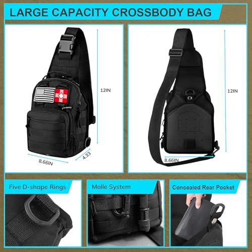 Survival Kit, Gifts for Christmas Men, Women, 251pcs Emergency Survival Gear and Supplies Equipment, First Aid Kit with Cr...