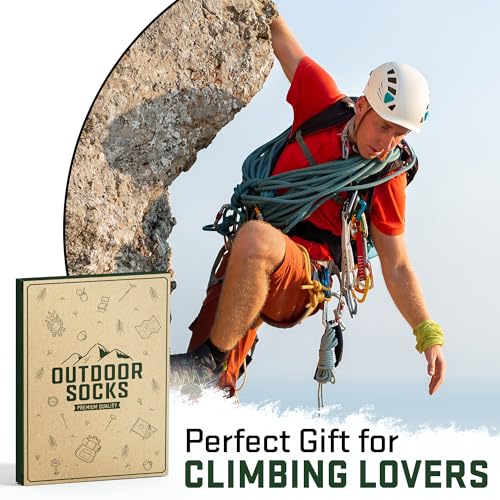 Rock Climbing Gifts - Innovative Rock Climbing Socks, Ideal Gift for Climbers, Unique Gifts for Men, Enhancing Climb Exper...