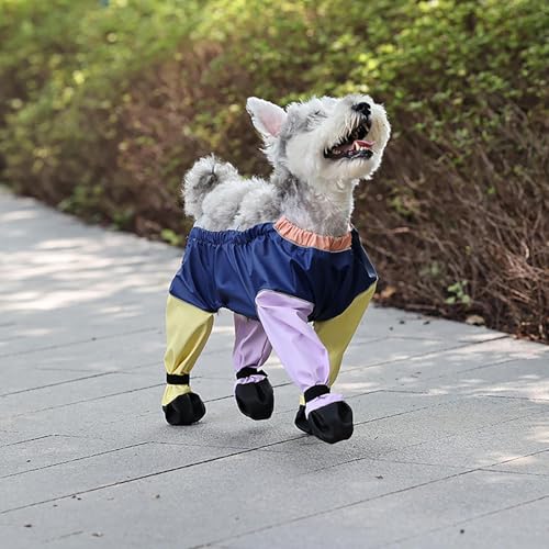 Anti Dirt Pants Dogs Adjustable Leggings Footwear Apparel | Comfortable Protection Paw Boots Rain Travel Winter Hiking Wal...