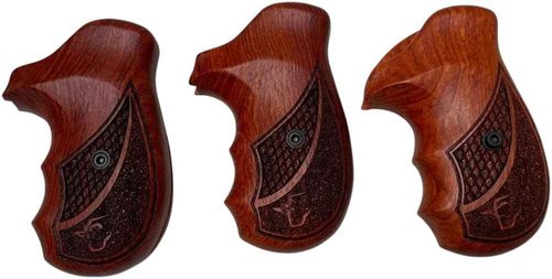 New! Grips Compatible with Taurrus Small Frame M85 605 850 851 905 941 .38 Special Combat Style #04 (Thai Handmade)