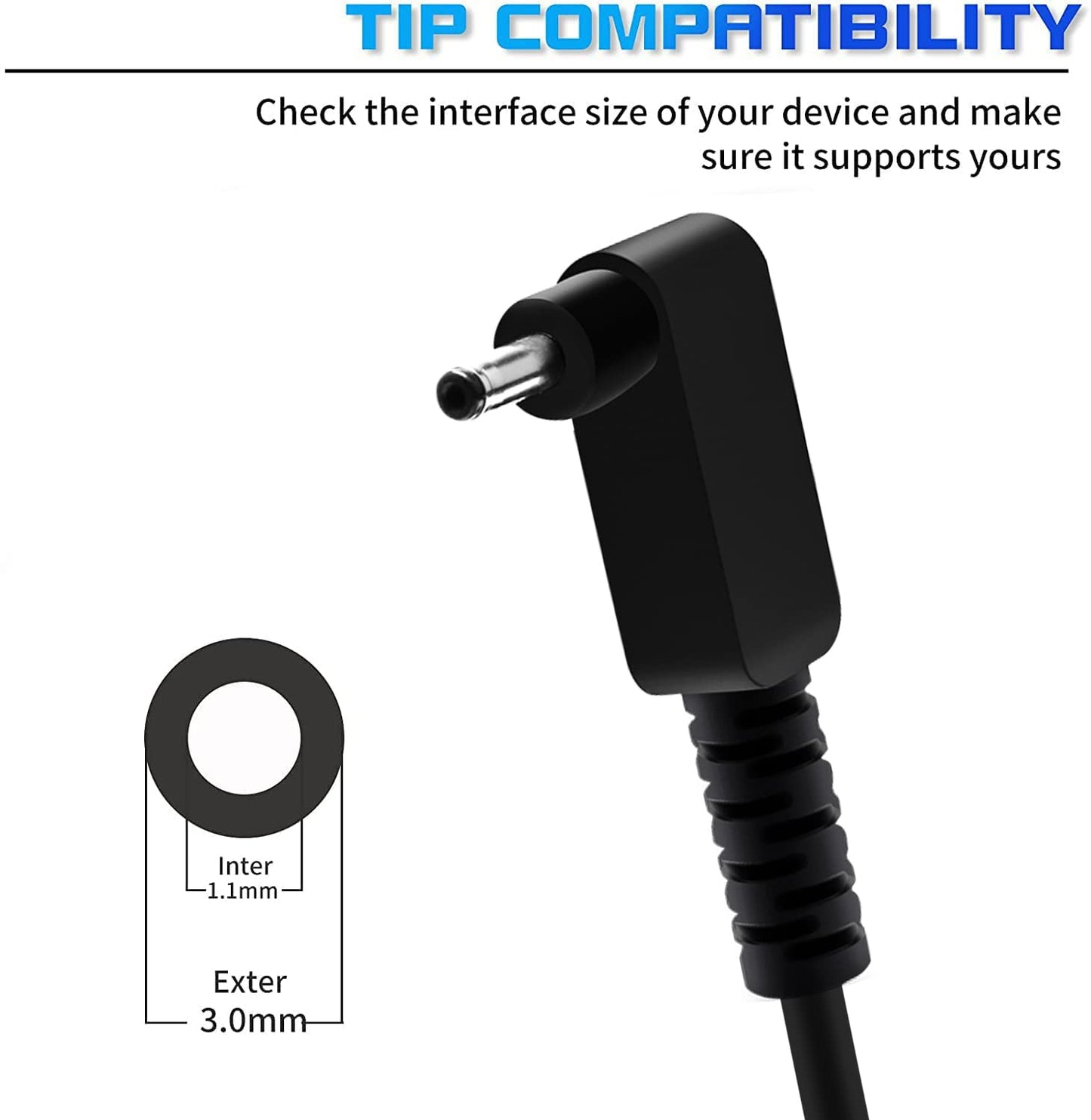 Easy Style 65W 19V 2.37A Ac Adapter Replacement For Acer Chromebook R11 11 13 14 15 Charger C720 C738T Cb3 Cb3-532 Cb3-111 Cb3-1