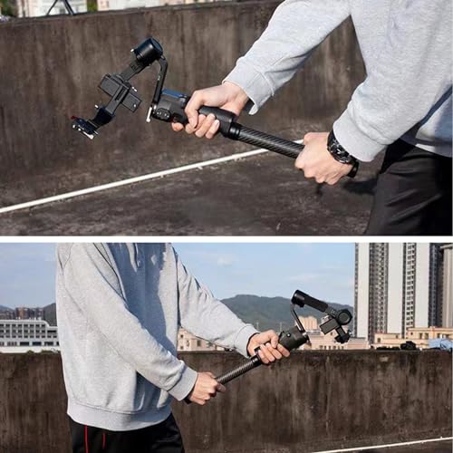 Camera Extension Pole, Tripod Center Column Extension Extender, Carbon Fiber Extension Pole Telescopic 2 Section Pole Rod ...