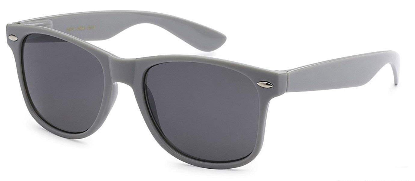 WebDeals Retro - Classic 80s Style Sunglasses Vintage Rectangle