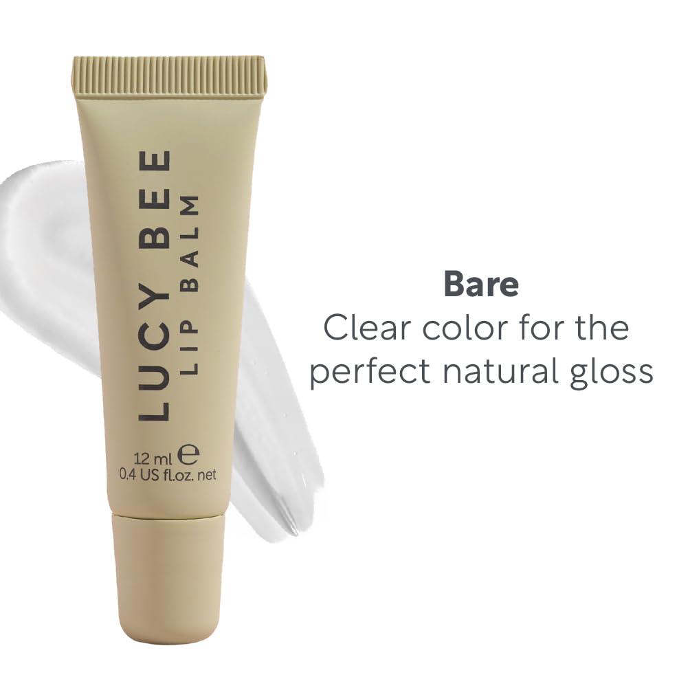 Lucy Bee Advance Hydration Lip Serum, Nourishing Lip Serum for Dry Lips with Mango Butter, Shea, Avocado Oil & Vitamin E, Glossy