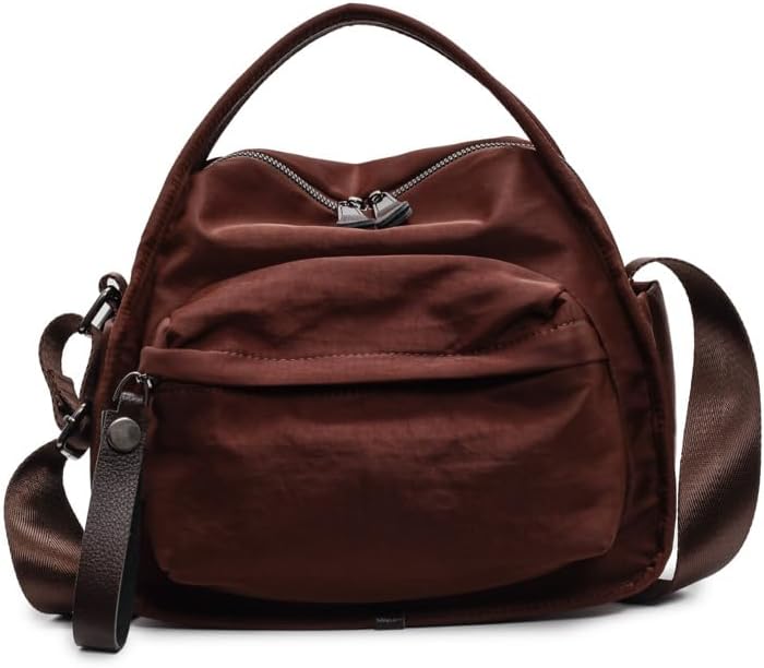 Nylon Crossbody Bags for Women Shoulder Handbag Casual Everyday Purse Lightweight Top Handle Cross Body Bag