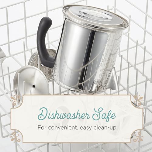 Farberware 47053 Classic Stainless Steel Yosemite 12-Cup Coffee Percolator, 12 Cup Coffee Maker, Silver