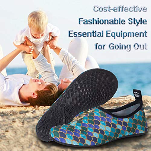 YALOX Water Shoes Women's Men's Outdoor Beach Swimming Aqua Socks Quick-Dry Barefoot Shoes Surfing Yoga Pool Exercise