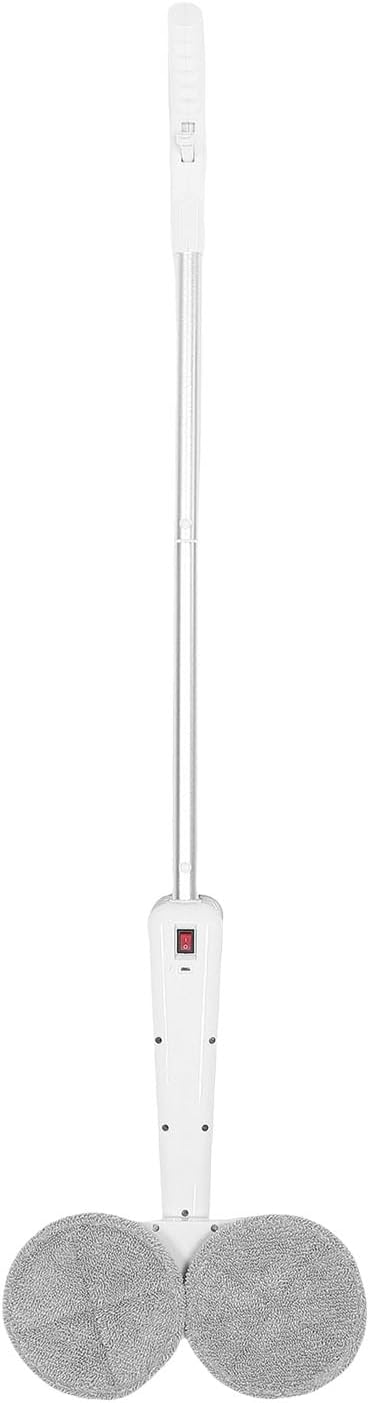 Cordless Electric Mop Powerful Floor Cleaner with Light Water Spray Large Water USB Rechargeable for Home Office Cleaning ABS Stainless Steel