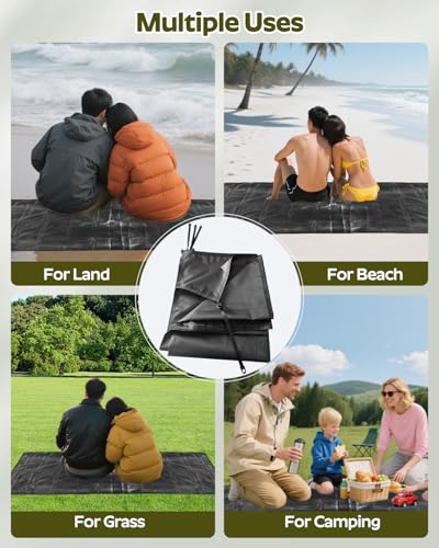 Premium Tent Footprint, PU3000, Oxford Ripstop Fabric, Durable,Tarp Ground Sheet for 2 Person Backpacking Tent Floor Prote...