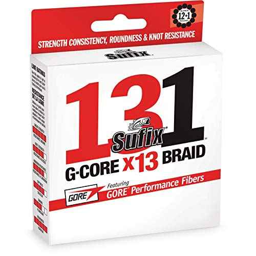 Sufix 131 Braid 80 lb Low-Vis Green - 150 Yds