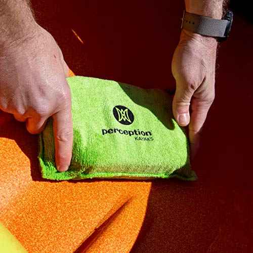 Perception Kayaks Sponge | Kayaking Water Absorbing Sponge | Absorbs up to 1 Liter, Yellow, One Size