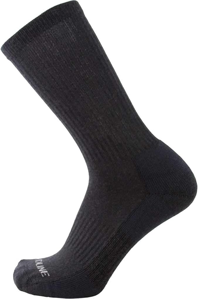 CloudLine - Merino Wool Socks for Men & Women, Military Socks - Cushion, Seamless Toe, Breathable & Moisture Wicking - 1 Pair
