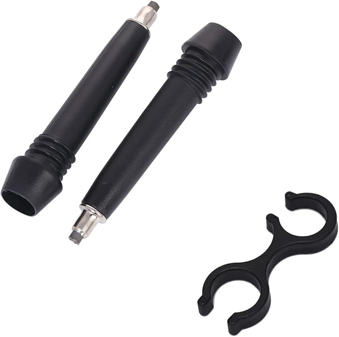 Trekking Pole Tips Set - Walking Sticks Replacement Tip Protectors - Snow & Mud Baskets