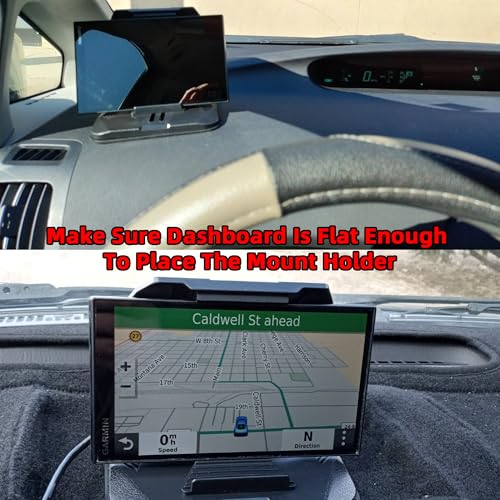 iSaddle Dashboard GPS Mount Holder - Universal Dashbaord Phone Tablet PC Navigation Holder for Garmin Nuvi Tomtom iPhone i...