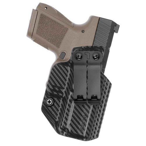 Tulster IWB Profile+ Kydex Holster in Right Hand fits: Canik Mete MC9 | Optic Compatible Inside The Waistband Appendix Concealed Carry