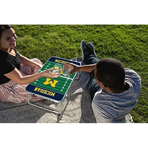 PICNIC TIME NCAA Concert Portable, Small Folding, Mini Picnic Table