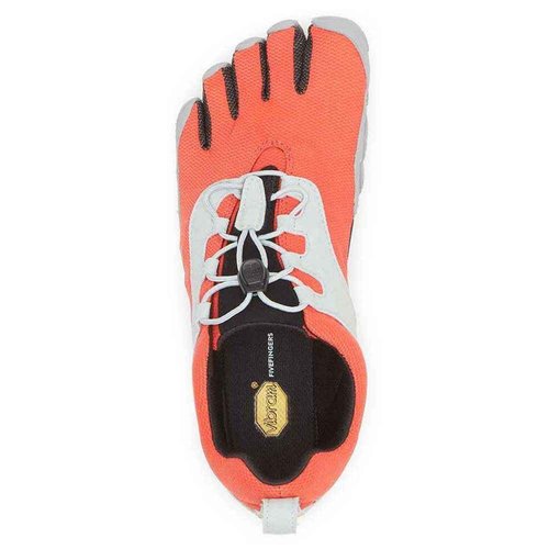 Vibram Men's FiveFingers V-Run Retro, Red/Black/Grey, 49 EU / 13-14 US