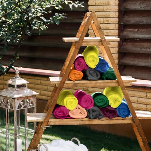 Kinlop Fleece Blanket Bulk 60 x 50 Inch Soft Lightweight Fleece Cozy Blanket Warm Throw Plush Pet Throw for Bed Couch Sofa...