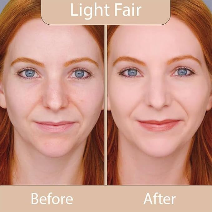 LUMINESS Airbrush Spray Silk Foundation Starter Kit - Fair Light - Foundation, Primer & Dual-Sided Angled Buffing Brush - Medium, Buildable Coverage, Anti-Aging Formula Hydrates & Moisturizes