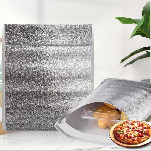 Smilco Reusable Insulation Bags Thermal Box Liners Metalized Box Liners Lunch Food Shopping Bag Insulated Lining Waterproo...