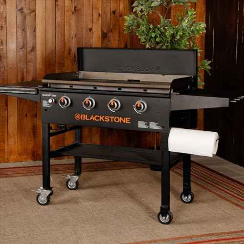 Blackstone 5004 36¡± Griddle Hard Cover, Powder Coated Steel, Black