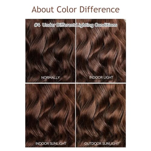 GOLFMAX Chocolate Brown Lace Front Wig 13X6 Lace Front Wig Body Wave Human Hair Pre Plucked With Baby Hair Brown Wigs Human Hair 18 Inch