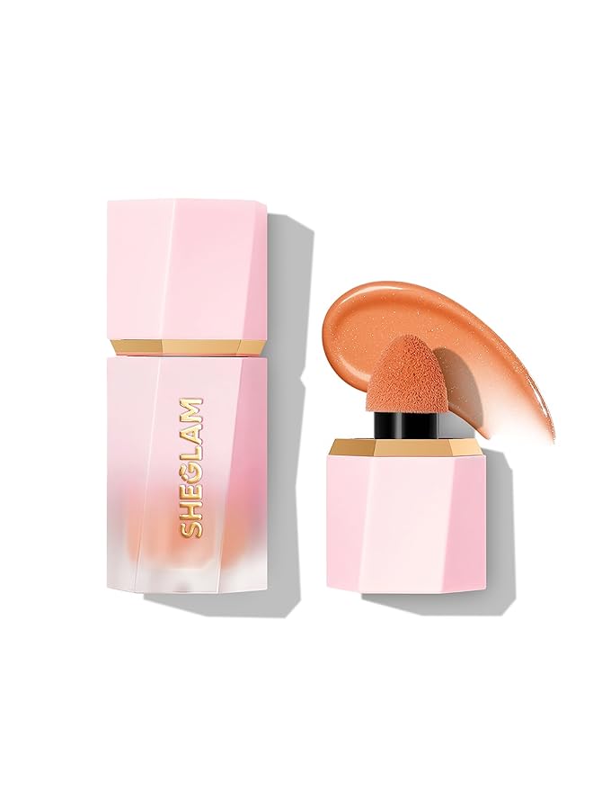 SHEGLAM Color Bloom Liquid Blush Makeup for Cheeks Matte Finish - Float On