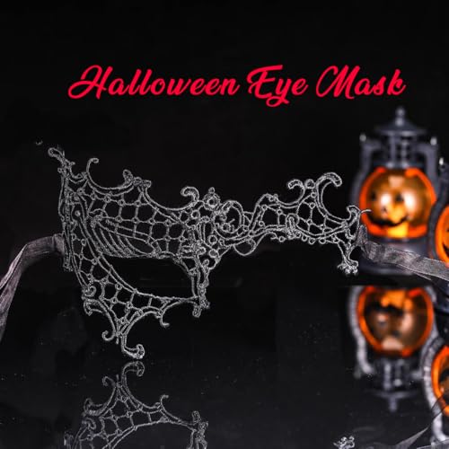 Blindery Masquerade Mask for Women Lace Eye Mask Venetian Mask Costume Lace Mask Ball Proms and Party