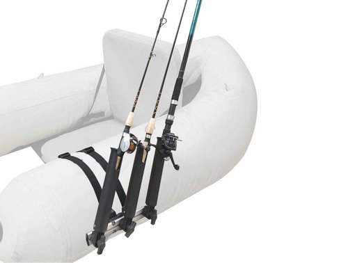 Brocraft Float Tube Rod Holder System/Triple Rod Holder for Fishing Float Tube / Float Tube Rod Rack System