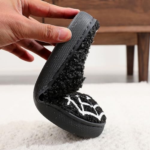 LNERIP Animal Slippers Fruit Slippers Plant Slippers Various Cartoon Patterns Fluffy Soft Memory Foam Retro Indoor Outdoor...