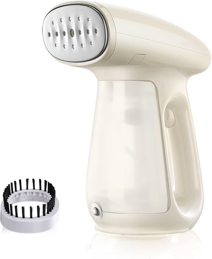 Bear Steamer for Clothes, Handheld Clothes Steamer,1300W Strong Power Garment Steamer with 230ml Tank,Fast Heat-up, Auto-Off, Steam Iron Fabric Wrinkle Remover with Brush for Home and Travel