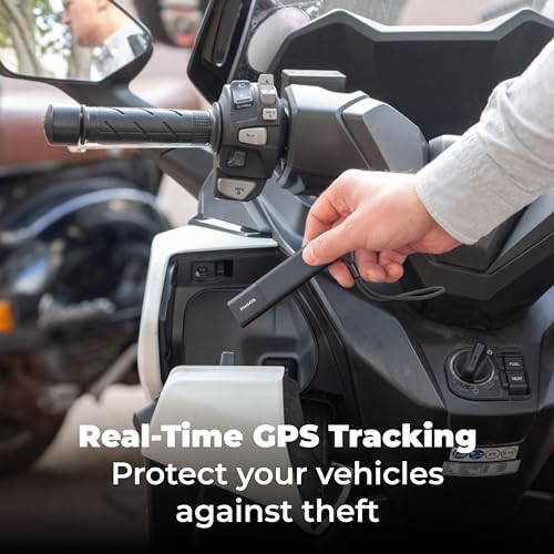 Invoxia GPS Tracker PRO - Real-Time Location - No Included Subscription - for Cars, Motorcycles, Bicycles, Children - Moti...