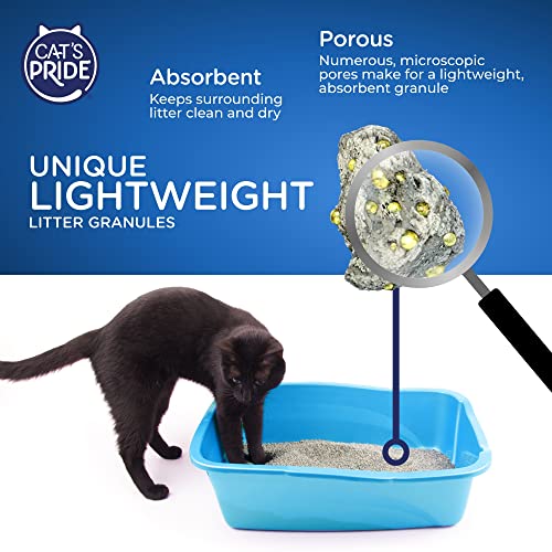 Cat's Pride Premium Lightweight Clumping Litter: Complete Care - Up to 10 Days of Powerful Odor Control - Hypoallergenic -...