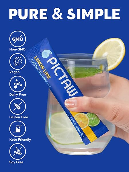 Electrolytes Powder Packets Hydration Packet, Liquid Daily IV Hydrate Packets for Dehydration Relief and Rehydration Porta...