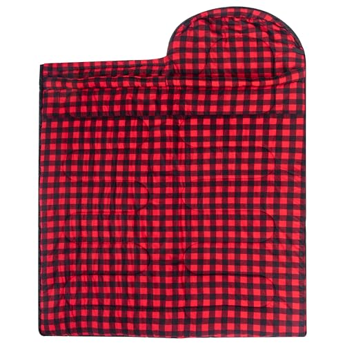HiZYNICE Cold Weather Sleeping Bag 100% Cotton Flannel XXL for Adults Big and Tall,Free Compression Sack