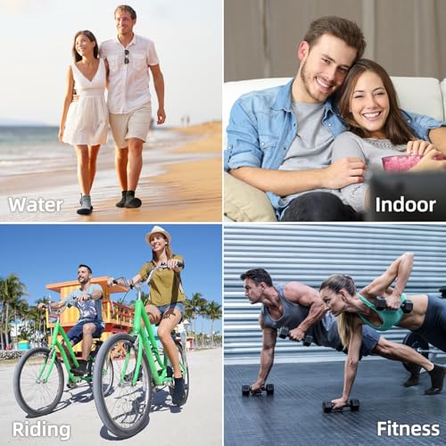 SUITSER Minimalist Barefoot Sock Shoes for Women and Men Lightweight Zero Drop Water Shoes Ultra-Portable and Multi-Purpos...