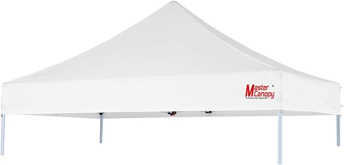 MASTERCANOPY Replacement Pop Up Canopy Top (8x8, White)