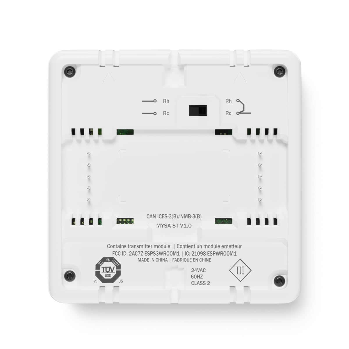 NEW Mysa Smart Thermostat for Heating & Cooling | Programmable WiFi Thermostat | Energy Star Certified | 7-Day Scheduling | Geofencing | Vacation Mode