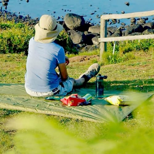 JEELAD Tent Footprint Camping Tarp Picnic Mat Waterproof Tent Floor Saver Ultralight Ground Sheet Mat for Hiking, Backpack...