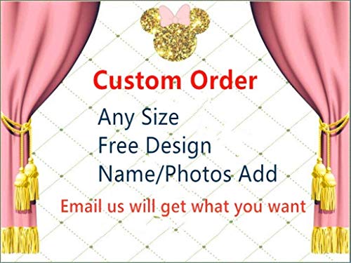JMING High School Musical Photography Backdrop 7x5 Vinyl Red Curtain Stage Photo Background for Birthday Party Supplies Gr...