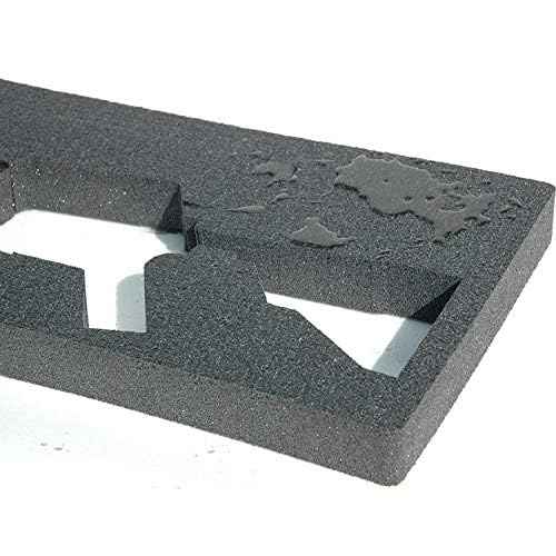 Case Club Military Grade Closed Cell Polyethylene Foam to Fit Pelican Rifle Case (1750)