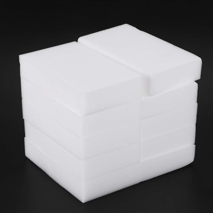 100x60x20mm 10pcs Magic Sponge Eraser Melamine Cleaner-White