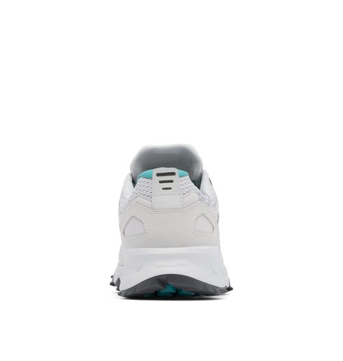 Columbia Womens Peakfreak Hera Outdry Waterproof Hiking Shoe, Cumulus Grey/Teal, 10