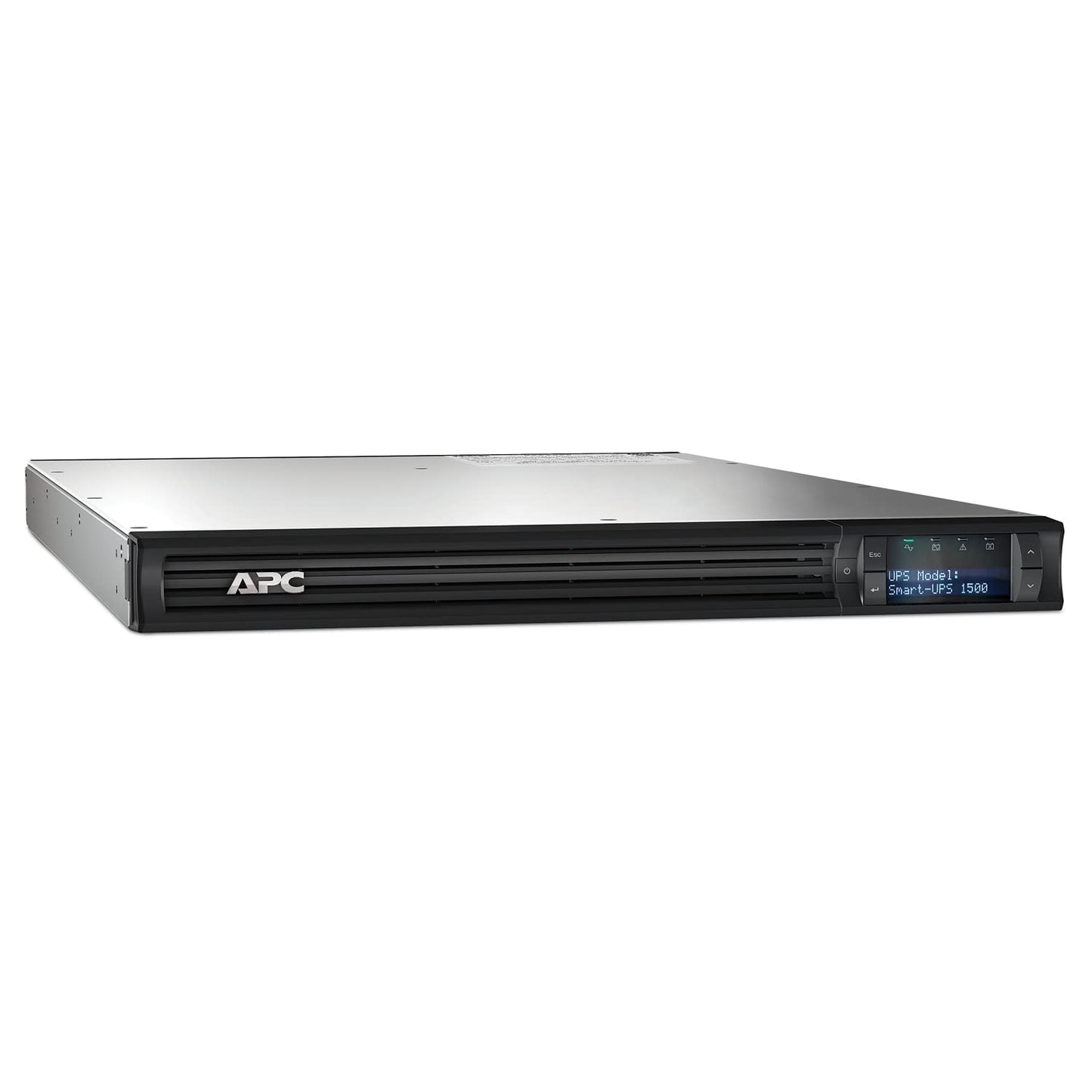Apc 1500Va Smart Ups With Smartconnect, 1U Rack Mount Ups, Smt1500Rm1Uc Sinewave Battery Backup, Avr, 120V, Line Interactive Uni