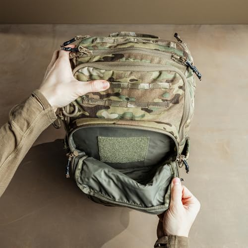 Eberlestock Romad Pack – Compact Backpack w/ HDPE Frame, Antenna Pass-Through, Hydration Bladder Pocket & MOLLE Panel